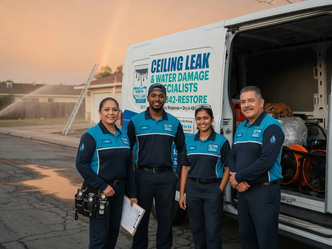 Ceiling Leak Cleanup company in Orland, IN